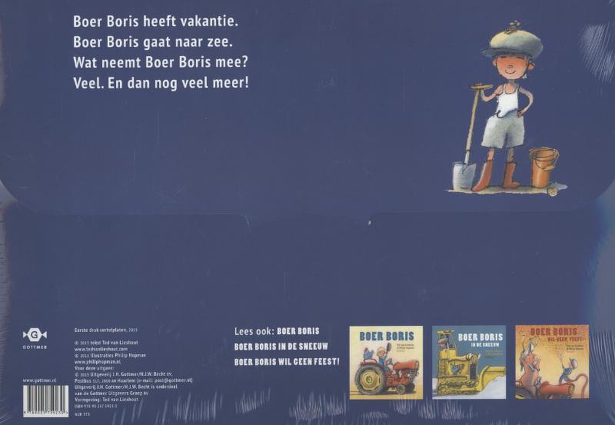 bol.com | Boer Boris - Boer Boris gaat naar zee vertelplaten, Ted van