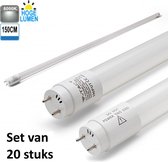 LED Buis High Lumen 150CM 6000K |Daglicht | set van 20 stuks