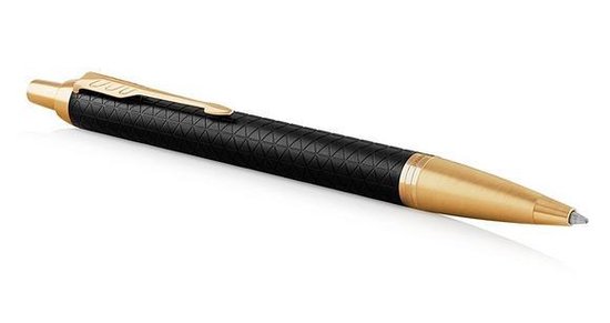 Parker IM-balpen | Matblauw | Medium punt met blauwe inkt | Cadeauverpakking