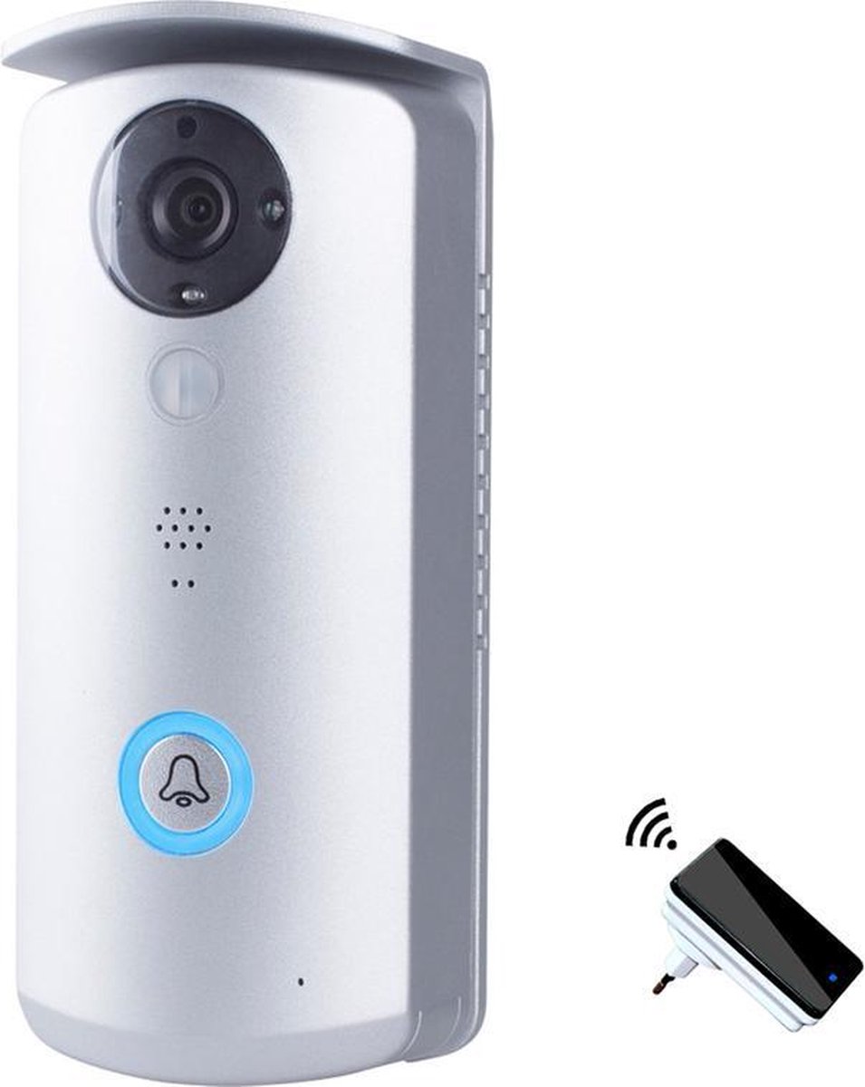 Secufirst DID501 - Internet camera deurbel + draadloze deurbel, werkt via  WiFi of... | bol.com