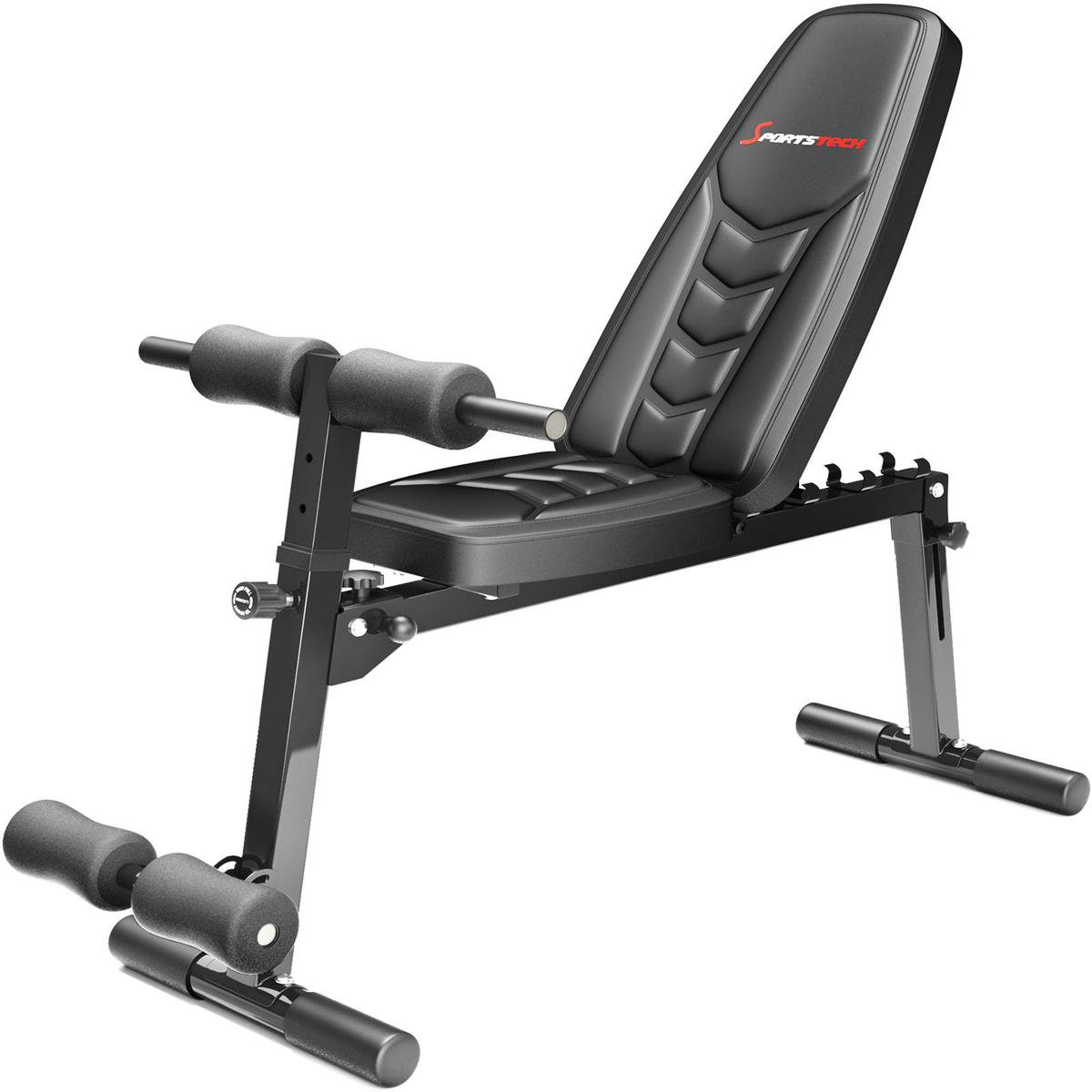 Bol.com Sportstech Halterbank BRT500 | 8in1 multifunctioneel | Opvouwbaar aanbieding
