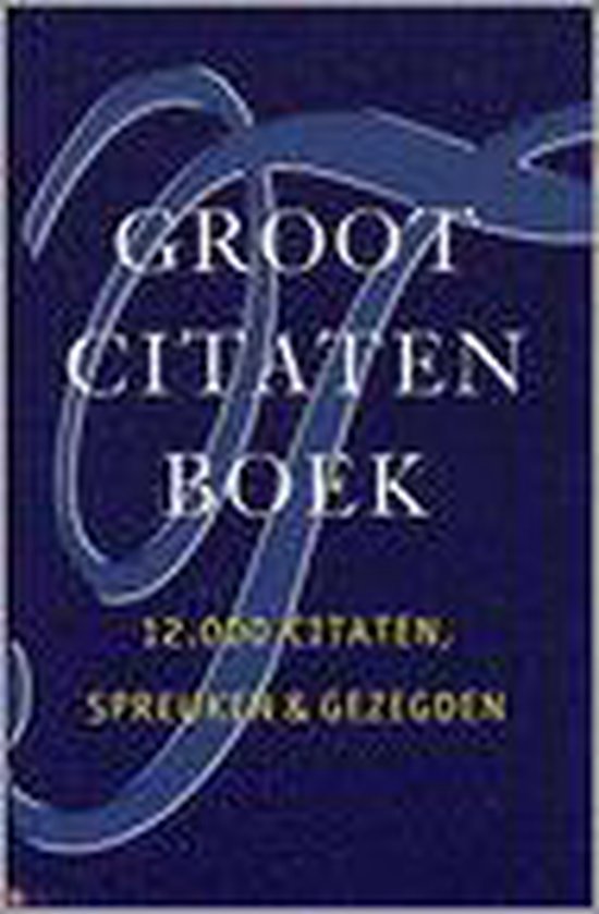 Foto: Groot citaten boek