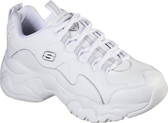Skechers D'Lites 3.0 Proven Force Dames Sneakers - Wit - Maat 39 | bol.com