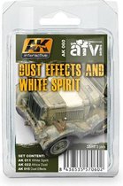 AK Interactieve AK 060 -Dust Effects Weathering + White Spirit Set 3x35ml