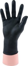 Qtop nitril wegwerp handschoen dispenser - 100 stuks Handschoenen - Latex-en Poedervrij - Zwart