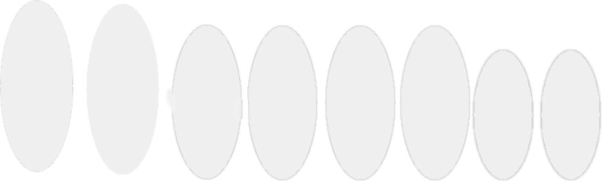 Lizard Skins Framebeschermer Patch Kit Transparant  8-delig