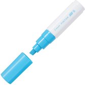 Pilot Pintor Pastel Blauwe Verfstift - Brede marker met 8,0mm beitelpunt - Inkt op waterbasis - Dekt op elk oppervlak, zelfs de donkerste - Teken, kleur, versier, markeer, schrijf, kalligrafeer…