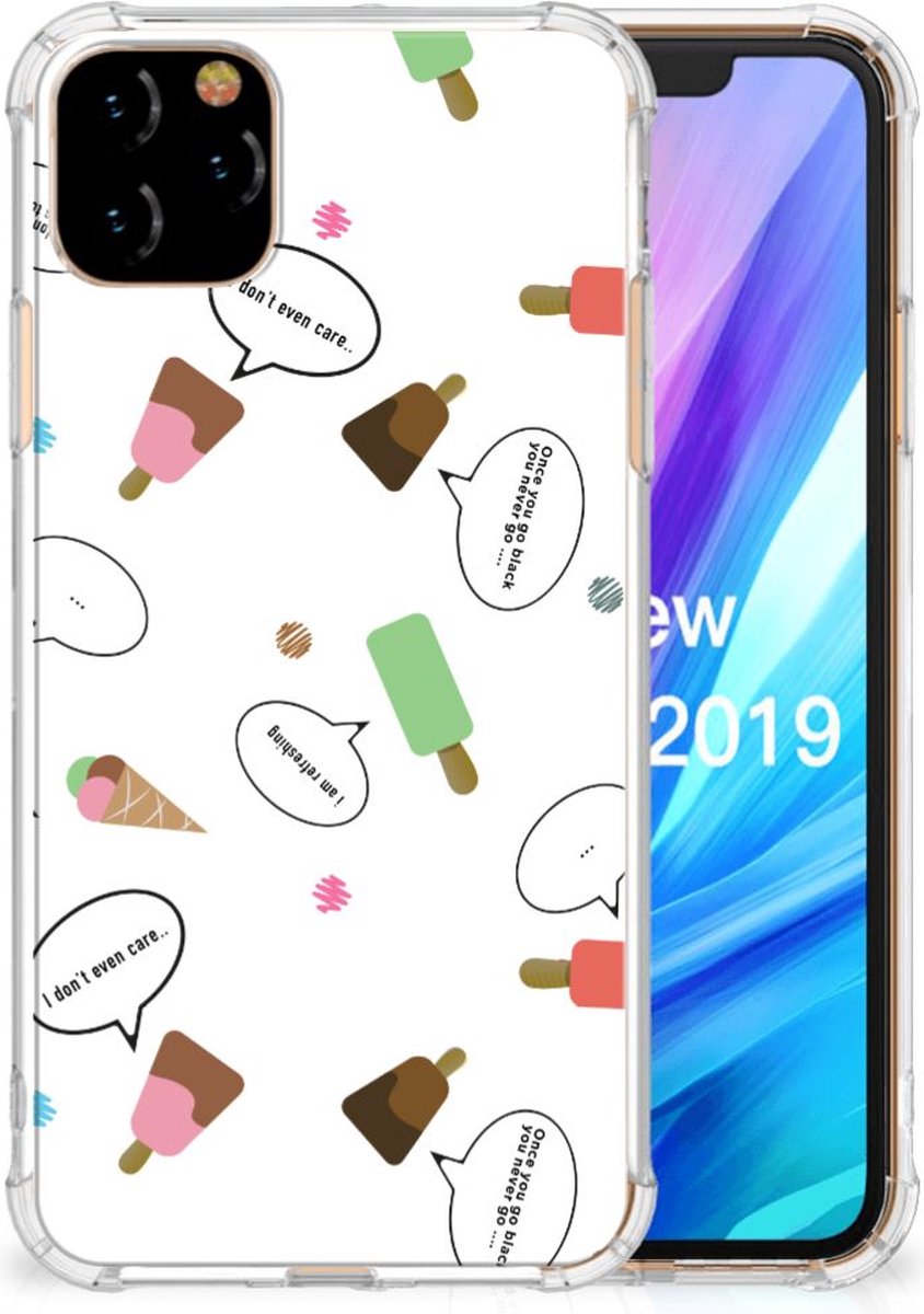 Apple iPhone 11 Pro Max Beschermhoes IJsjes
