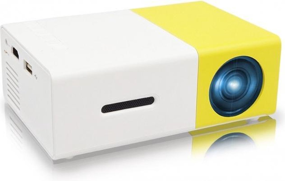 Dieux® - Mini - Mini Projector Led – Lithium - Draagbare Pocket Beamer... | bol.com