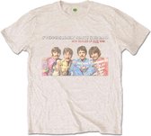 The Beatles Heren Tshirt -L- LP Here Now Creme