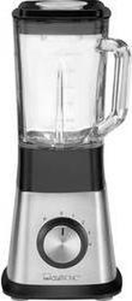 Clatronic UM 3644 - Blender - RVS - Glazen beker - 650 Watt - 1.5 liter