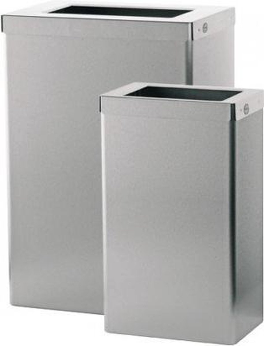 SanTRAL RVS afvalbak 18 liter open (21413894 AFP-C)