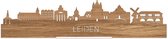 Standing Skyline Leiden Eikenhout - 60 cm - Woondecoratie design - Decoratie om neer te zetten - WoodWideCities