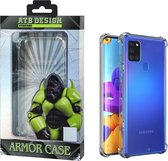 Anti Shock Back Cover TPU+PC Samsung A21 - Telefoonhoesje - Transparant