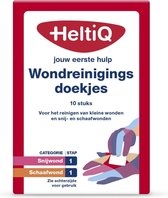 HeltiQ Wondreiniging Doekjes 10 stuks