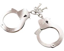 Fifty Shades of Grey You are mine - Metalen Handboeien - Zilver