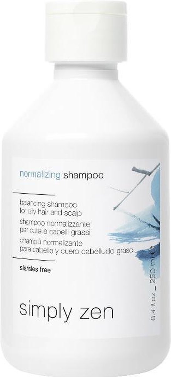 Simply Zen normalizing shampoo 250 ml - Normale shampoo vrouwen - Voor Alle haartypes