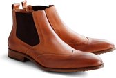 DenBroeck Front St. - Leren chelsea boots - Cognac