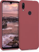 kwmobile telefoonhoesje voor Xiaomi Redmi Note 7 / Note 7 Pro - Hoesje voor smartphone - Back cover in kastanjebruin