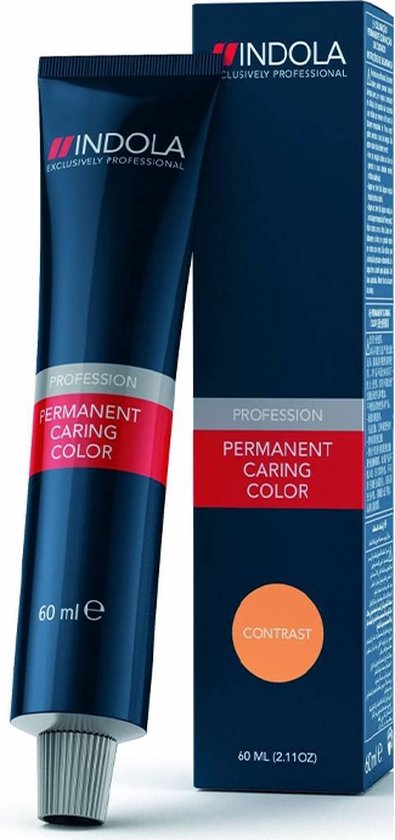 Indola Permanent Caring Color Haarfarbe – 60 Ml Tube – Vegane Formel, Bis 100% Deckkraft, Für Profis & Heimgebrauch