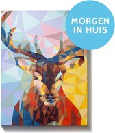 Schilderen op nummer Hert