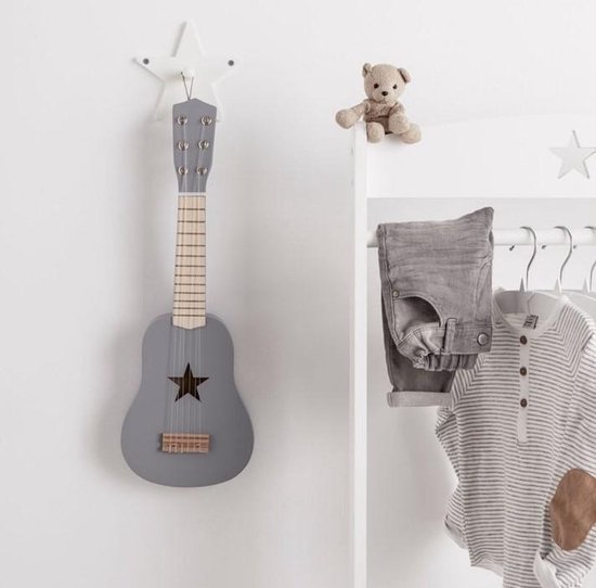 Kids Concept Houten Gitaar - grijs