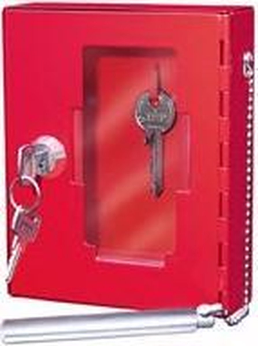Noodsleutel Kast Rood