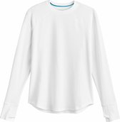 Coolibar - UV Shirt voor dames - Longsleeve - LumaLeo - Wit - maat XXL