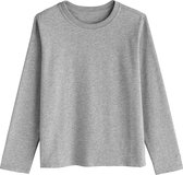 Coolibar UV shirt Lange mouwen Kinderen - Heidegrijs - Maat XL (14-16 jaar)