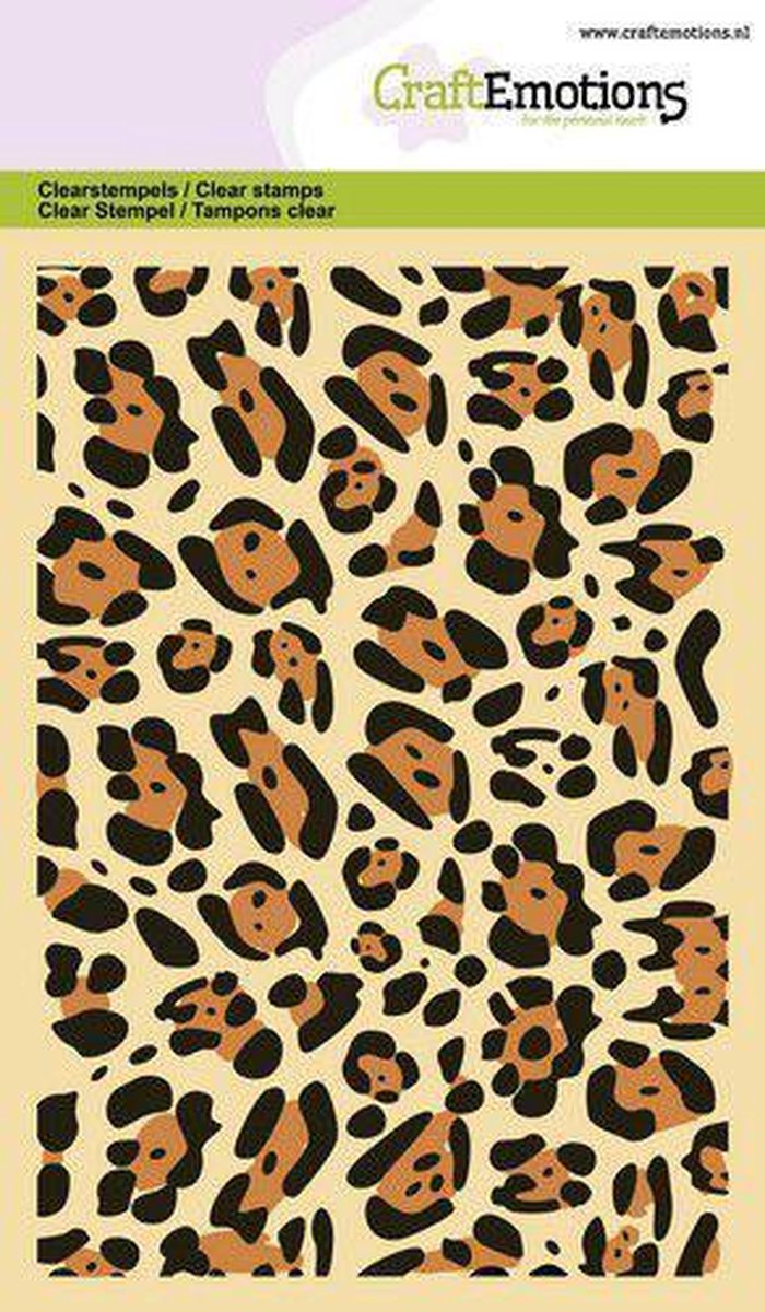 Clearstamps A6 - panter print