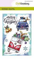 Clearstamps A6 - X-mas cars 1 Carla Creaties
