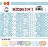 Card Deco - Designer Sheets - Spring Edition lichtblauw