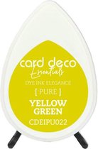 Card Deco Essentials Fade-Resistant Dye Ink Yellow Green