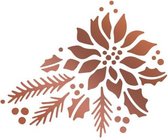 Hotfoil Stamp - Highland Christmas - Poinsettia Corner (1pc)
