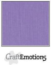 CraftEmotions linnenkarton 10 vel lavendel 27x13,5cm  250gr  / LHC-20