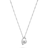 Favs Dames ketting 925 sterling zilver 10 Zirconia One Size 86611872