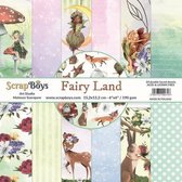 Scrapboys | Fairy Land Paperpad 6"x6"