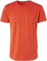 T-shirt No excess Rood dessin maat L