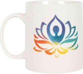 Something Different Mok/beker Watercolour Yoga Lotus Multicolour