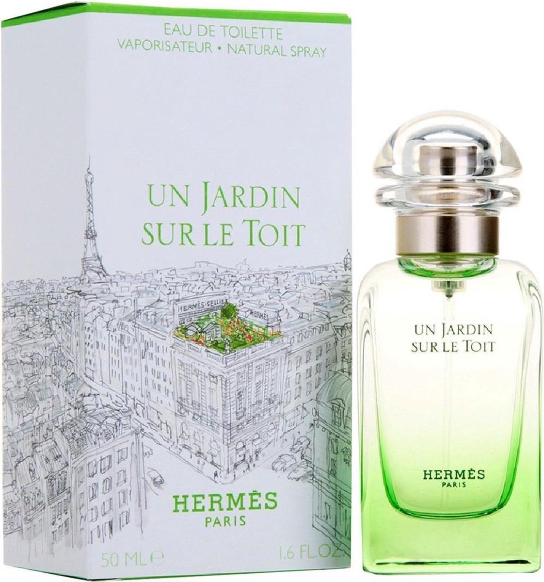 Hermes Un Jardin Sur Le Toit Eau De Toilette Spray 50 Ml For Women - Hermès Paris