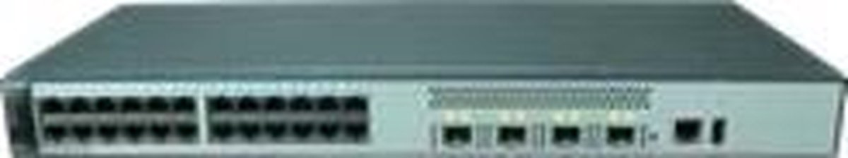 Huawei S5720-28P-LI-AC Managed L2 Gigabit Ethernet (10/100/1000) 1U Zwart, Grijs