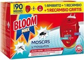 Bloom Bloom Max Moscas  &  Mosquitos Apto.eléctrico + 2 Recs.