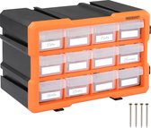 Monzana' assortiment Monzana avec compartiments Boîte à outils extensible - 24 compartiments