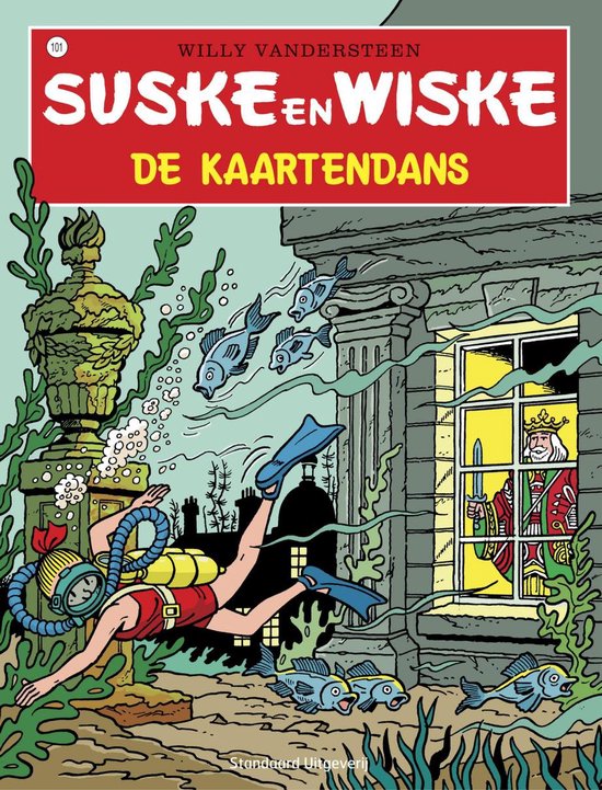 Cover van het boek 'Suske en Wiske 101 De kaartendans'