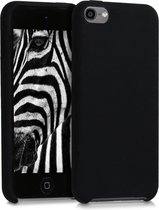 kwmobile hoes voor Apple iPod Touch 6G / 7G (6de en 7de generatie) - Beschermhoes voor mediaspeler - Backcover in zwart
