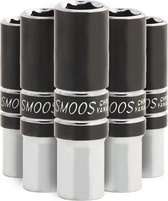 Smoos® Losse dop 12 mm extra lang met 3/8 opname - 5 stuks