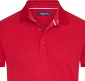 Ferlucci - Exclusieve Heren Polo - Stretch - Model Garda - Rood