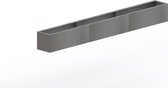 MySteel Verzinkt staal plantenbak Texas xxl 3600x300   - Hoogte: 800mm
