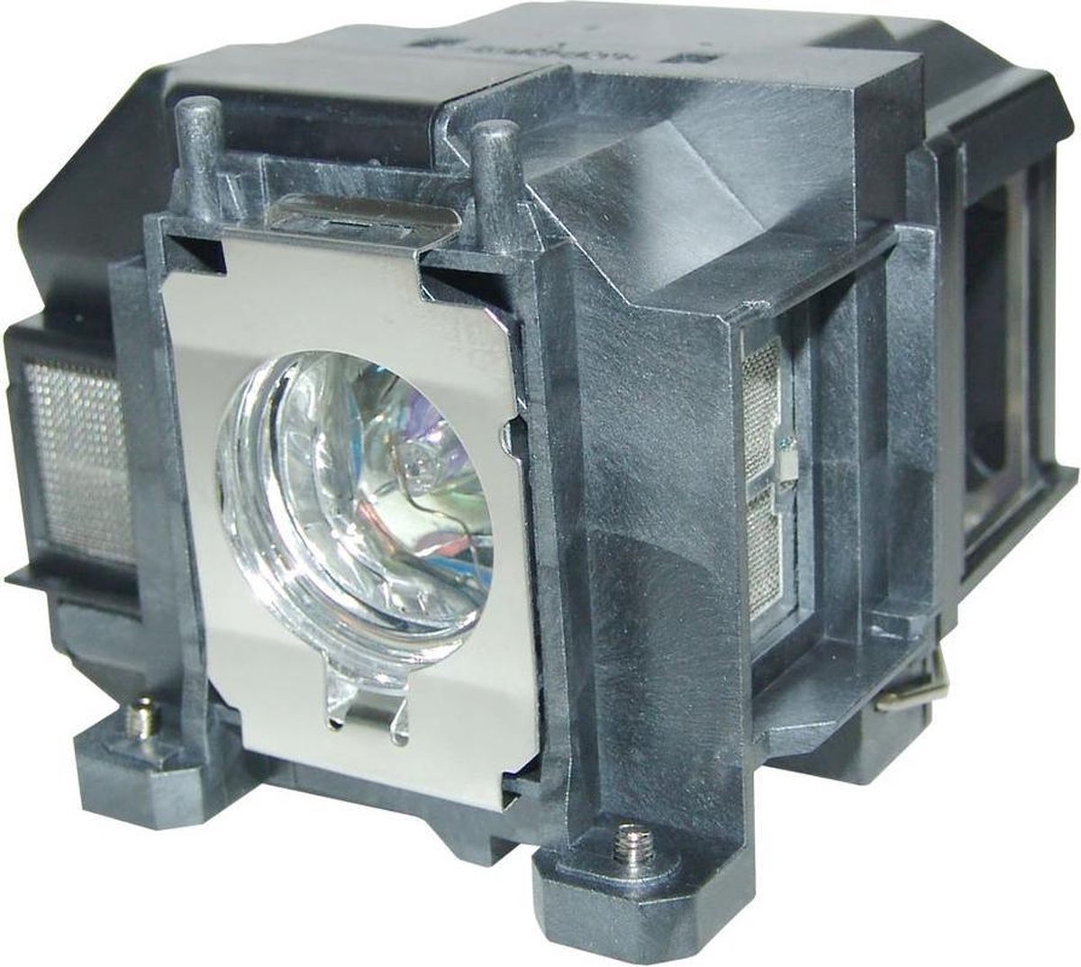 Beamerlamp geschikt voor de EPSON EB-W12 beamer, lamp code ELPLP67 / V13H010L67. Bevat originele P-VIP lamp, prestaties gelijk aan origineel.