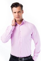 Overhemd Heren Visgraat 46 / Pastel Pink